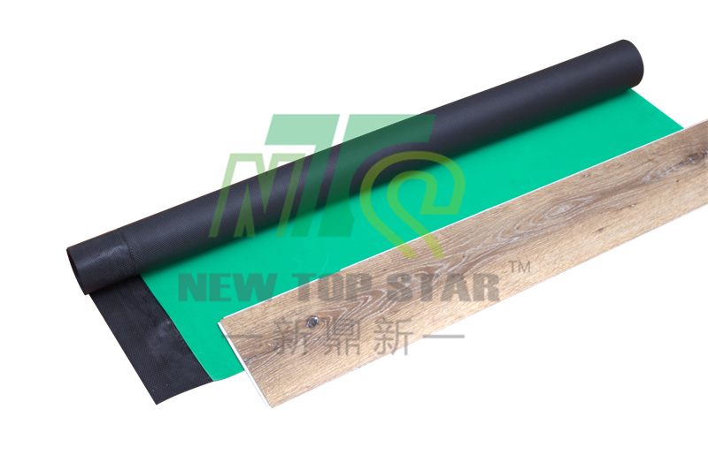 【SPC, WPC, LVT地垫】高密绿色EVA淋膜留边